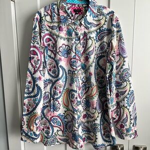Talbots Button down Shirt Sz XL